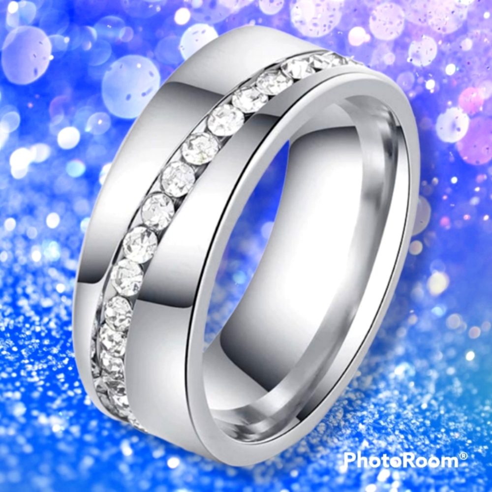 Unisex band ring